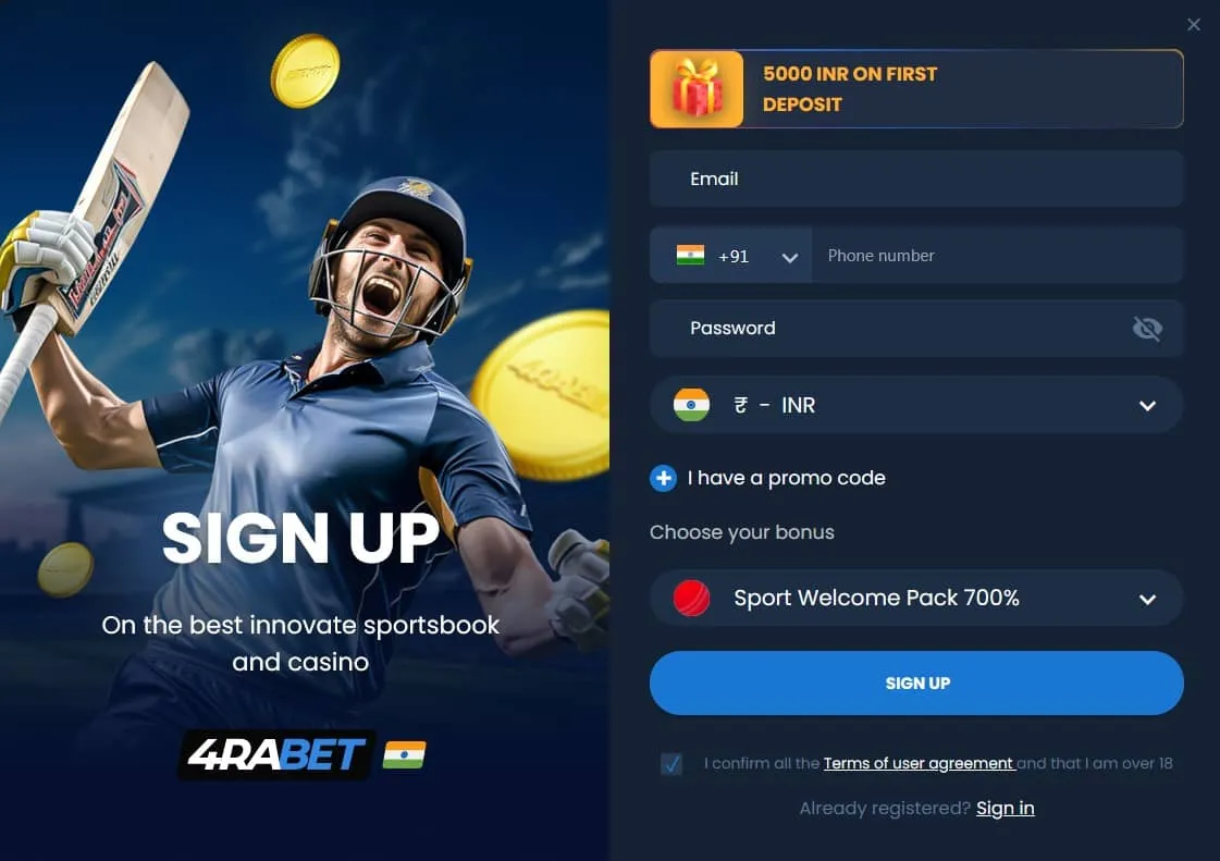 Registration process